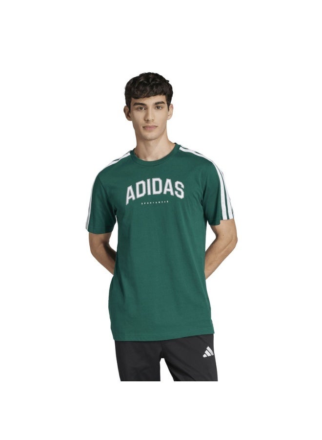 اديداس تيشيرت رجالي برسومات كودز كوليجيت لينير - Image 1